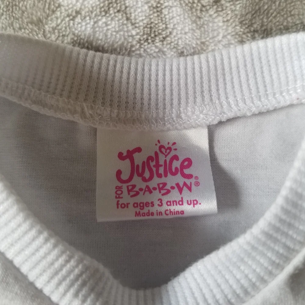 Build A Bear Workshop Shirt Justice Clothes Accessory Graphic Tee Girl